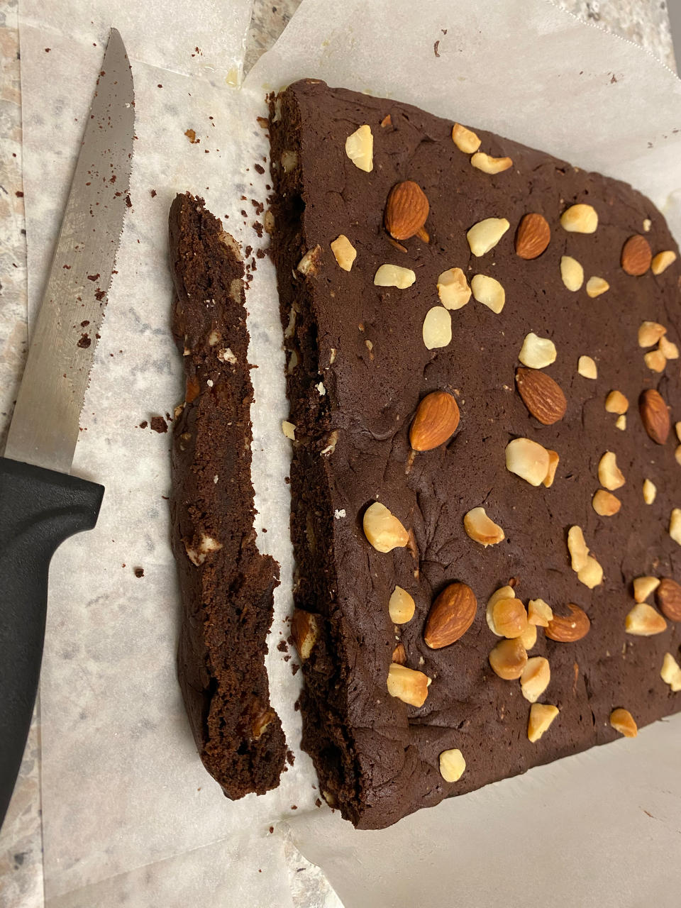 《Tinrry+》布朗尼（8寸配方）（适合新手的巧克力蛋糕）