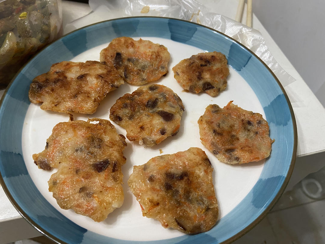 一岁宝宝食谱.鲜虾饼
