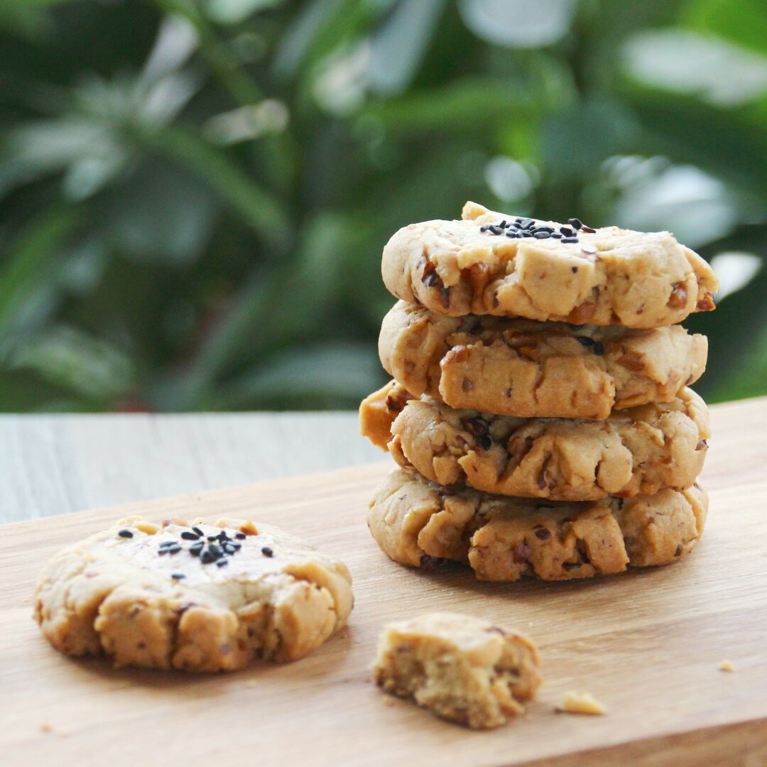 逐梦的人做的非常好吃的核桃酥