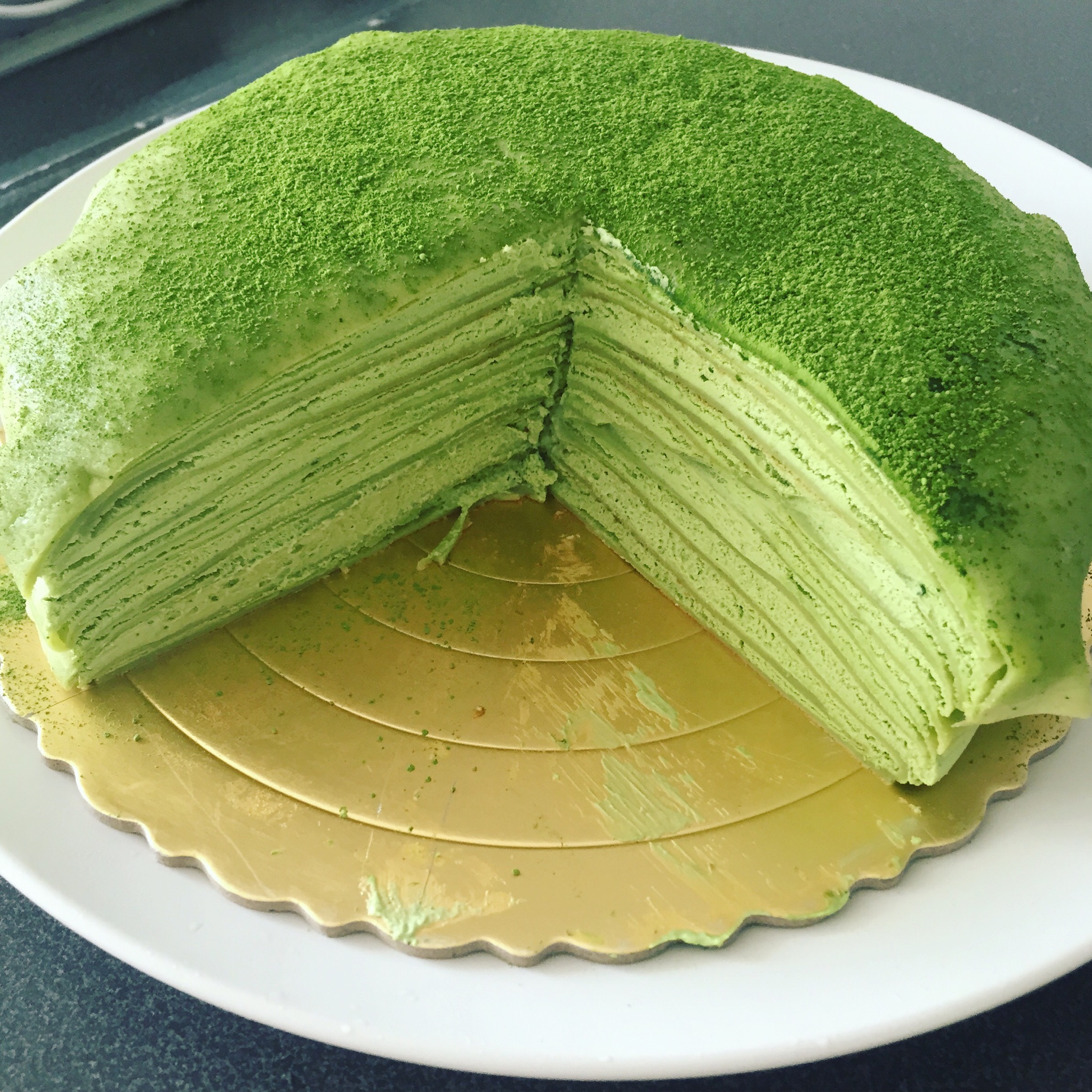 LADY M 抹茶千层可丽饼/千层蛋糕 Green Tea Mille Crepes