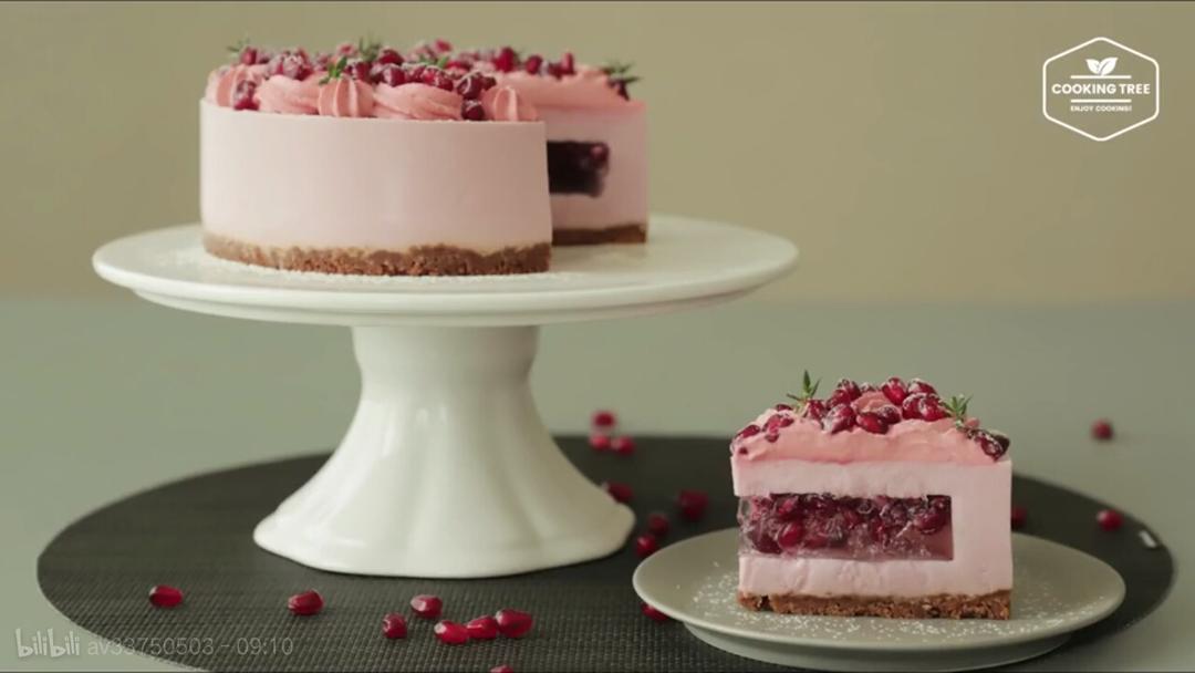 [cookingtree] 石榴蛋糕 Pomegranate Cake