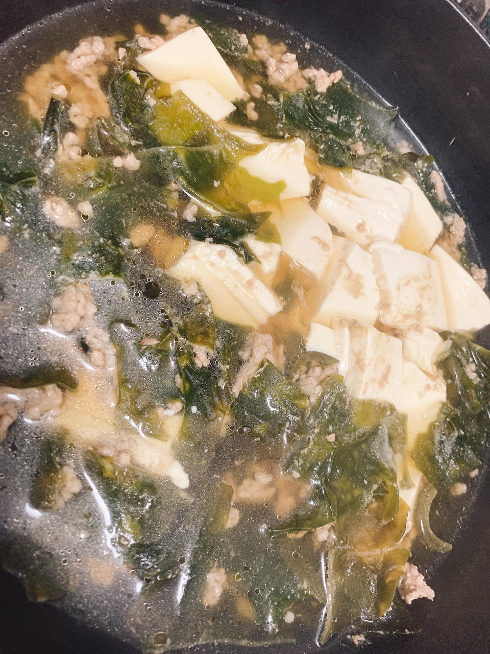 【西班牙寄宿】车婶的韩式海带汤 미역국