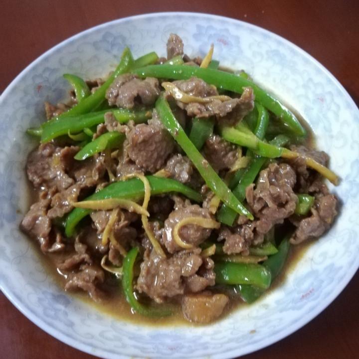 青椒牛肉