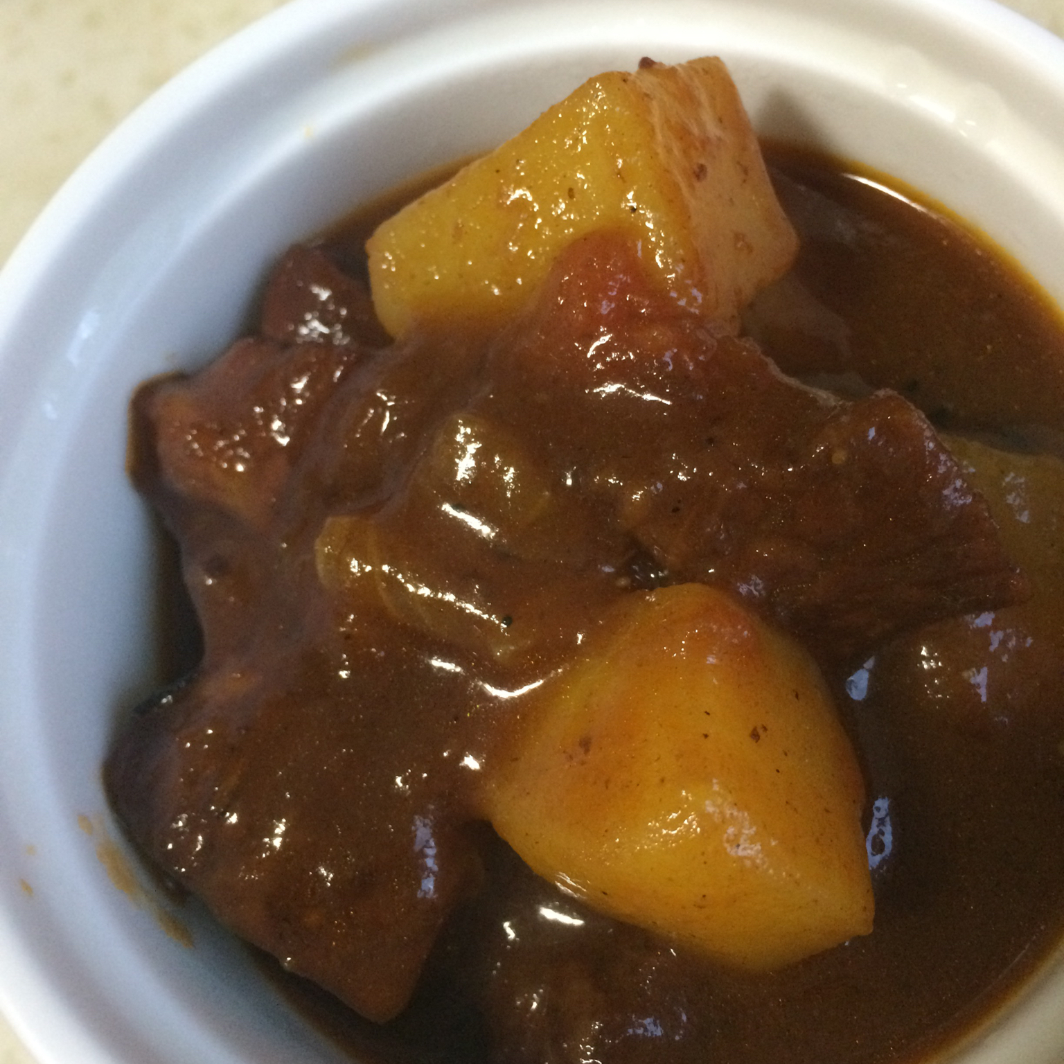 土豆炖牛肉