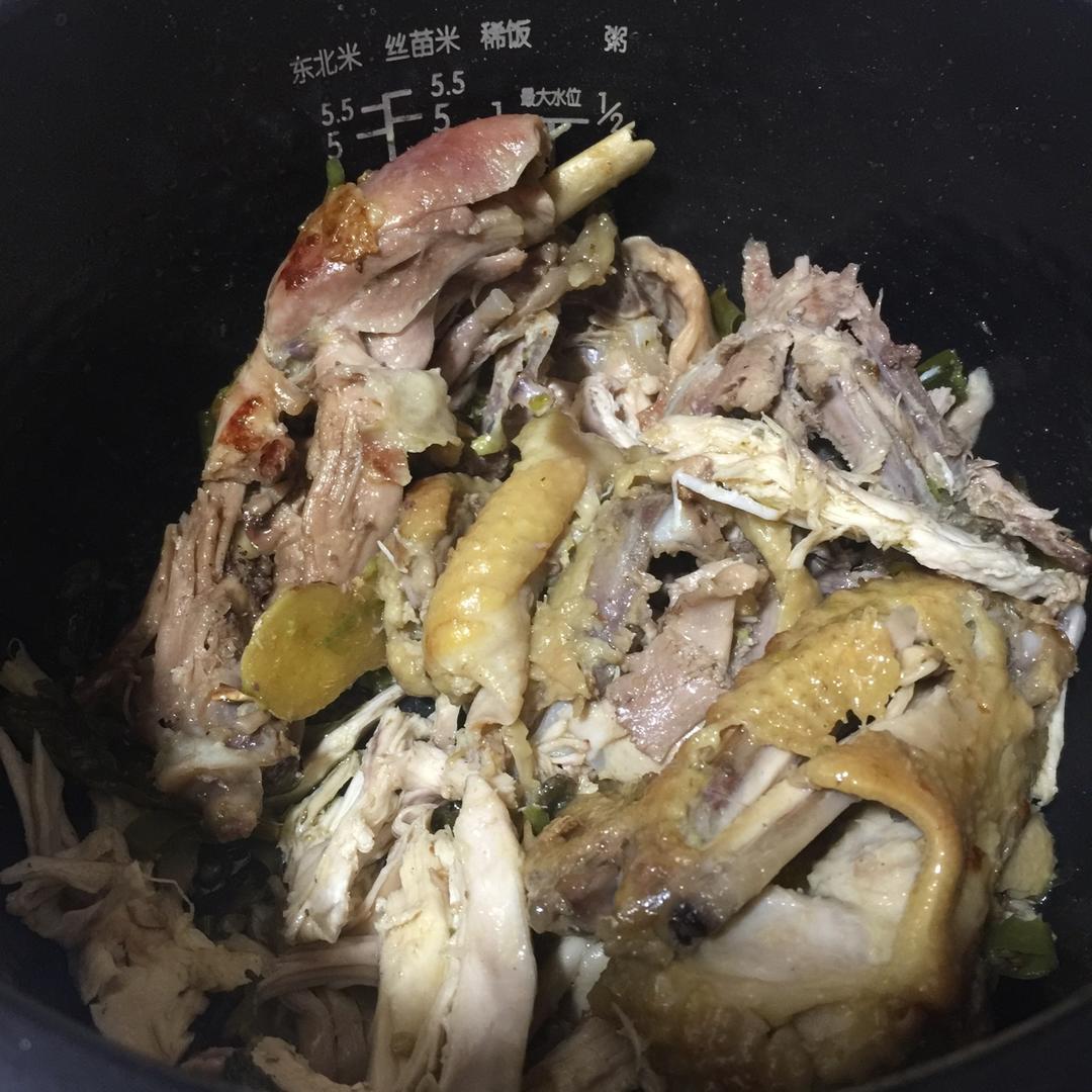 电饭煲版盐焗鸡