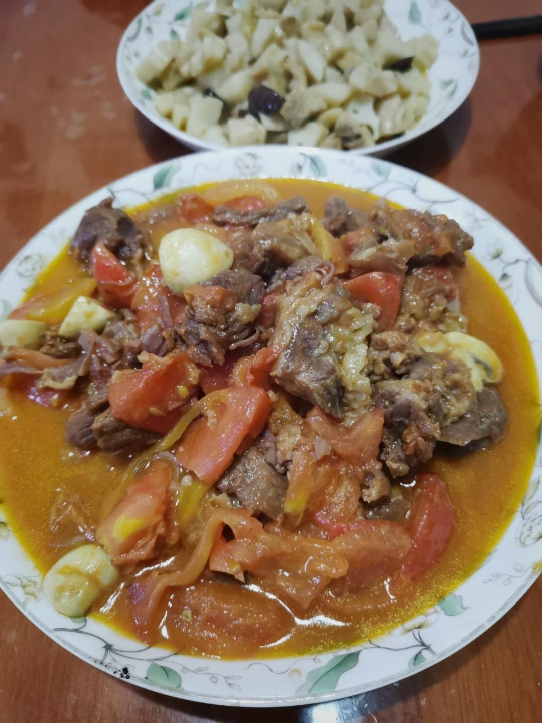 一分钟就能学会的私家版番茄炖牛腩