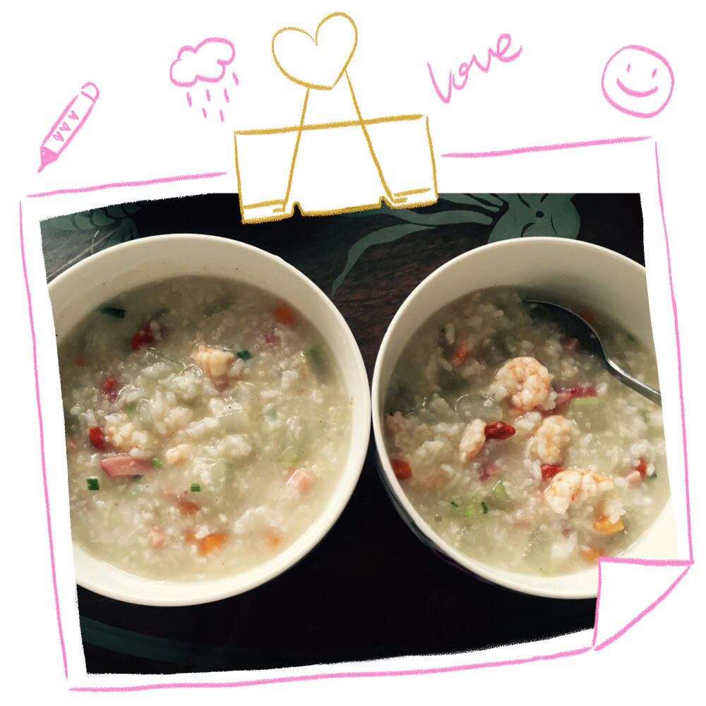 冬瓜虾肉粥