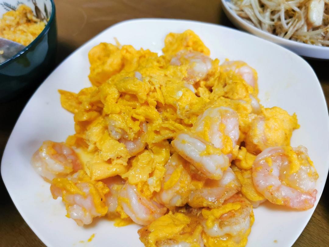 虾仁滑蛋