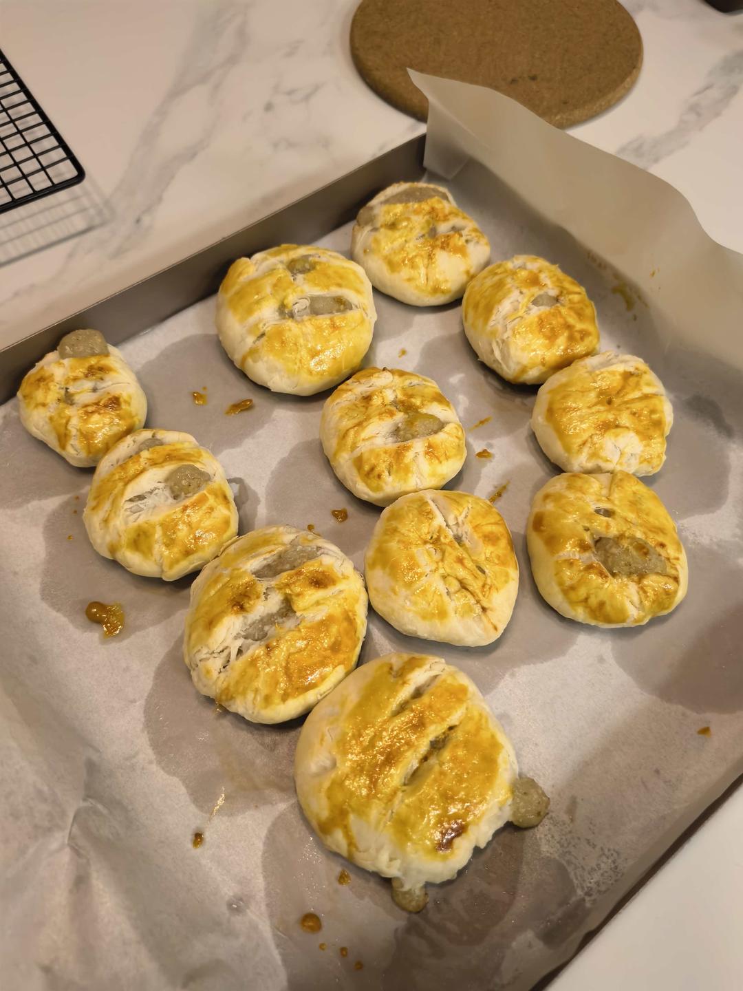 快手大包酥版本的老婆饼