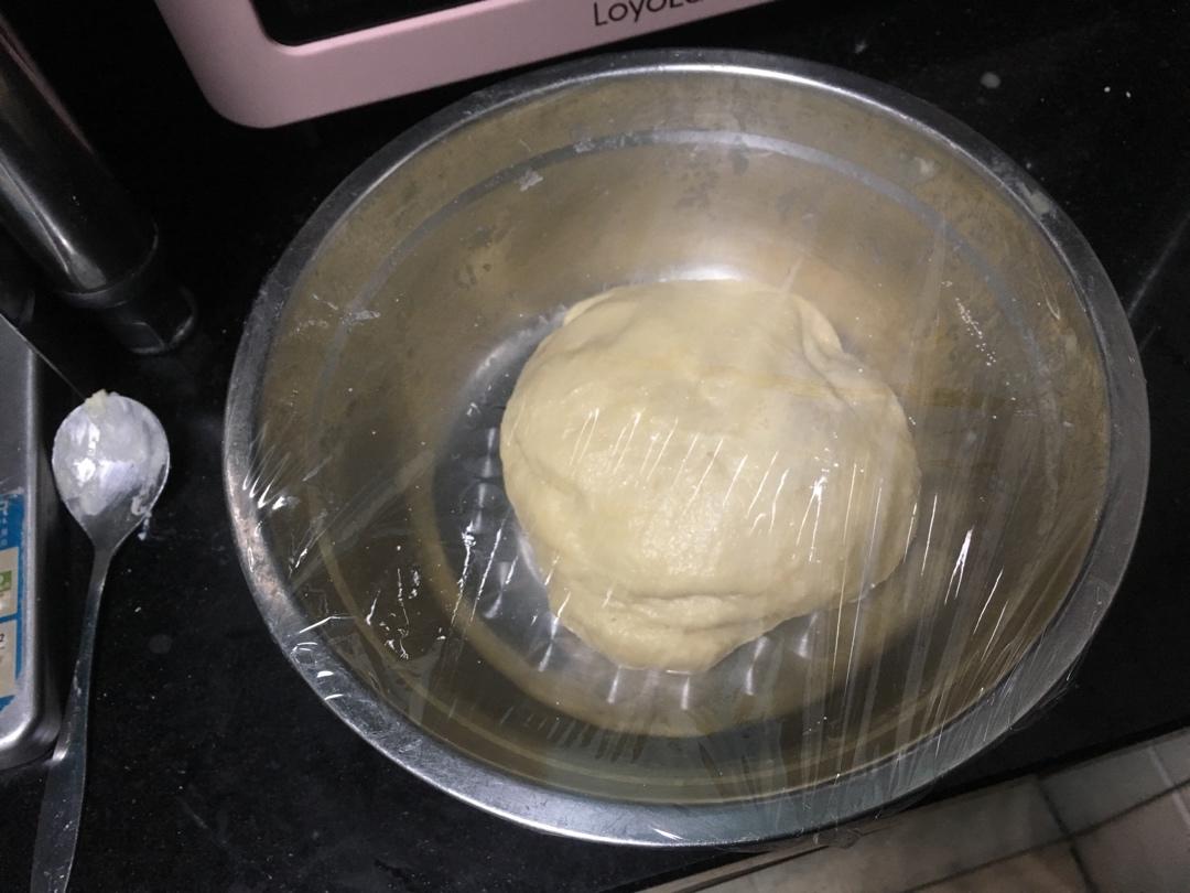 香葱火腿肉松面包