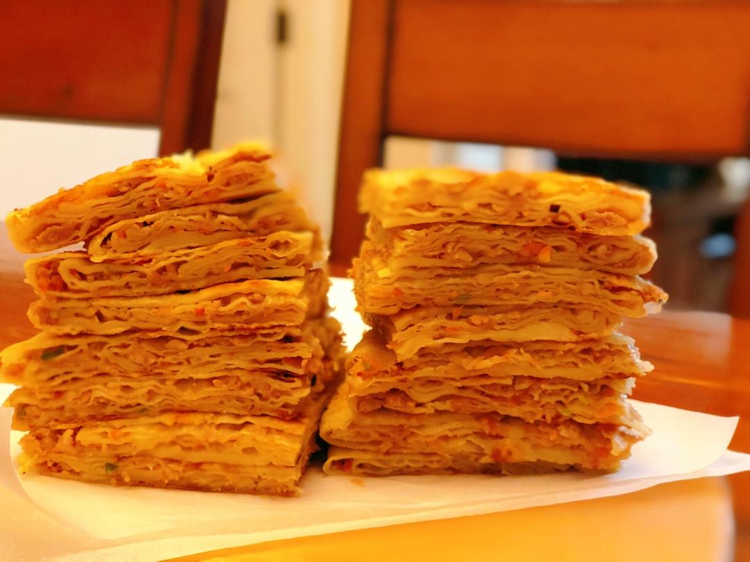 千层牛肉饼