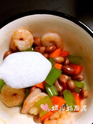 芹菜花生🥜拌虾仁🍤的做法 步骤6