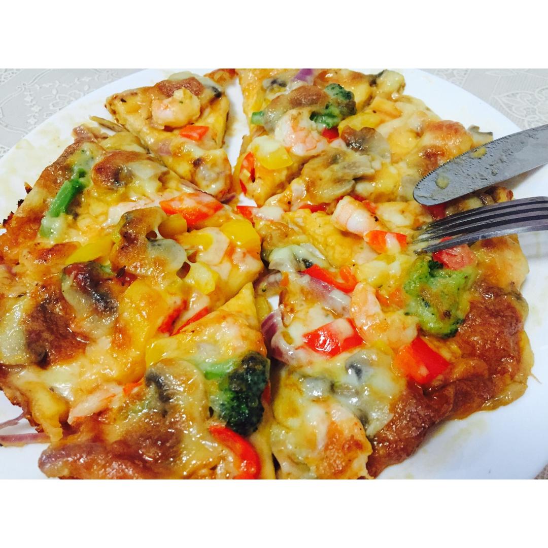 8寸纯手工什锦披萨