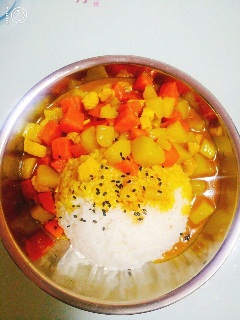 基础版土豆咖喱饭