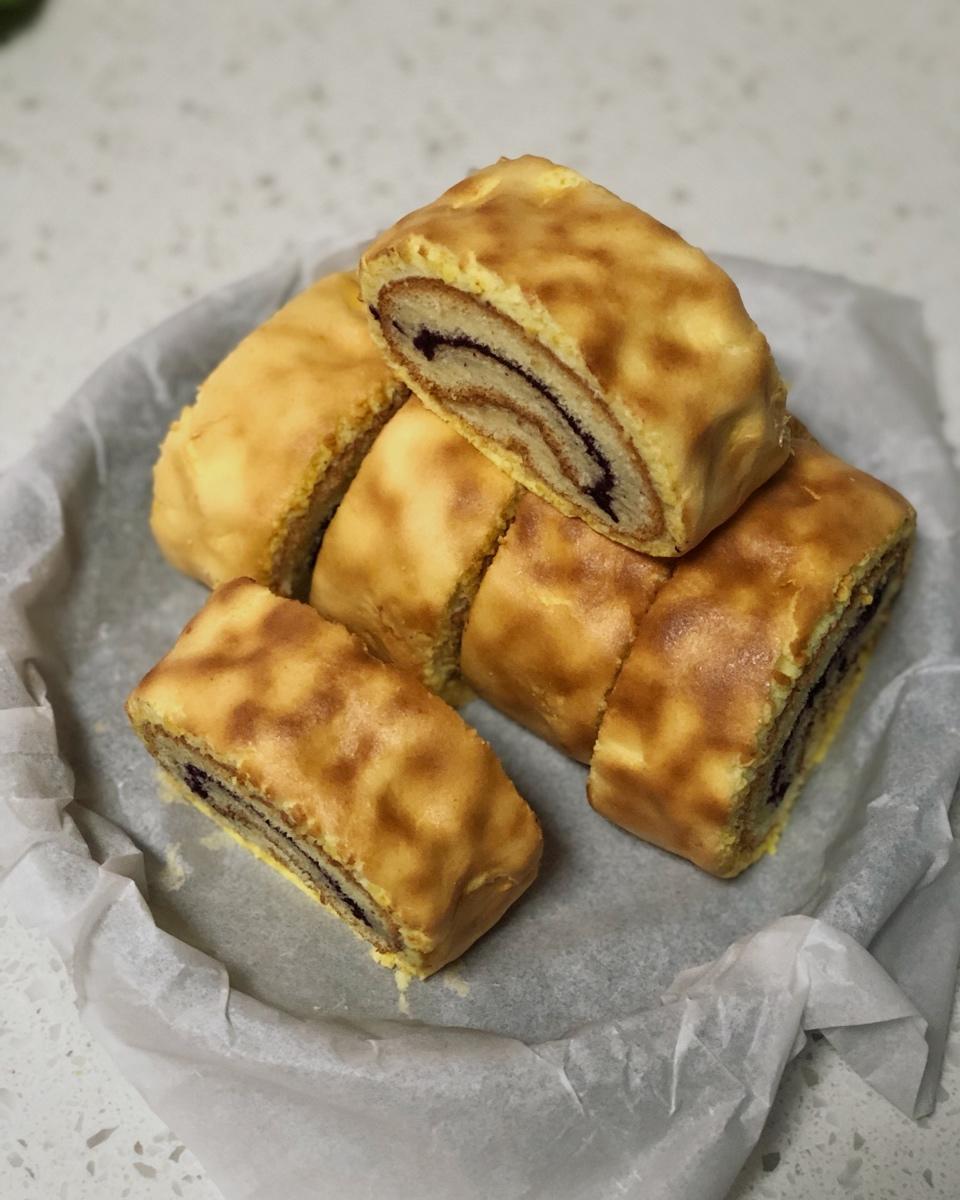 虎皮蛋糕卷（超详细视频）
