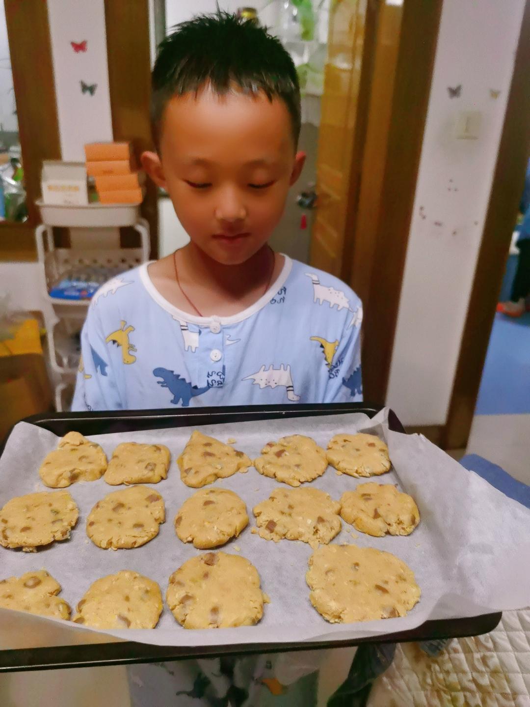 巧克力碎燕麦曲奇