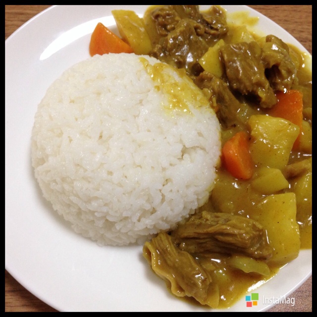 咖喱牛腩饭