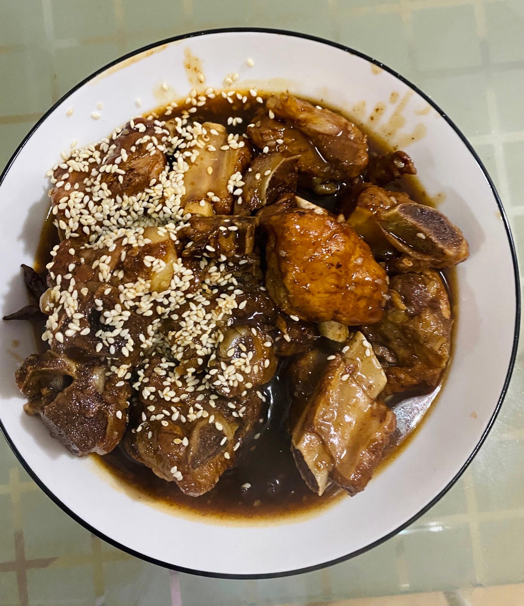 糖醋排骨（试验多次的最佳口感）