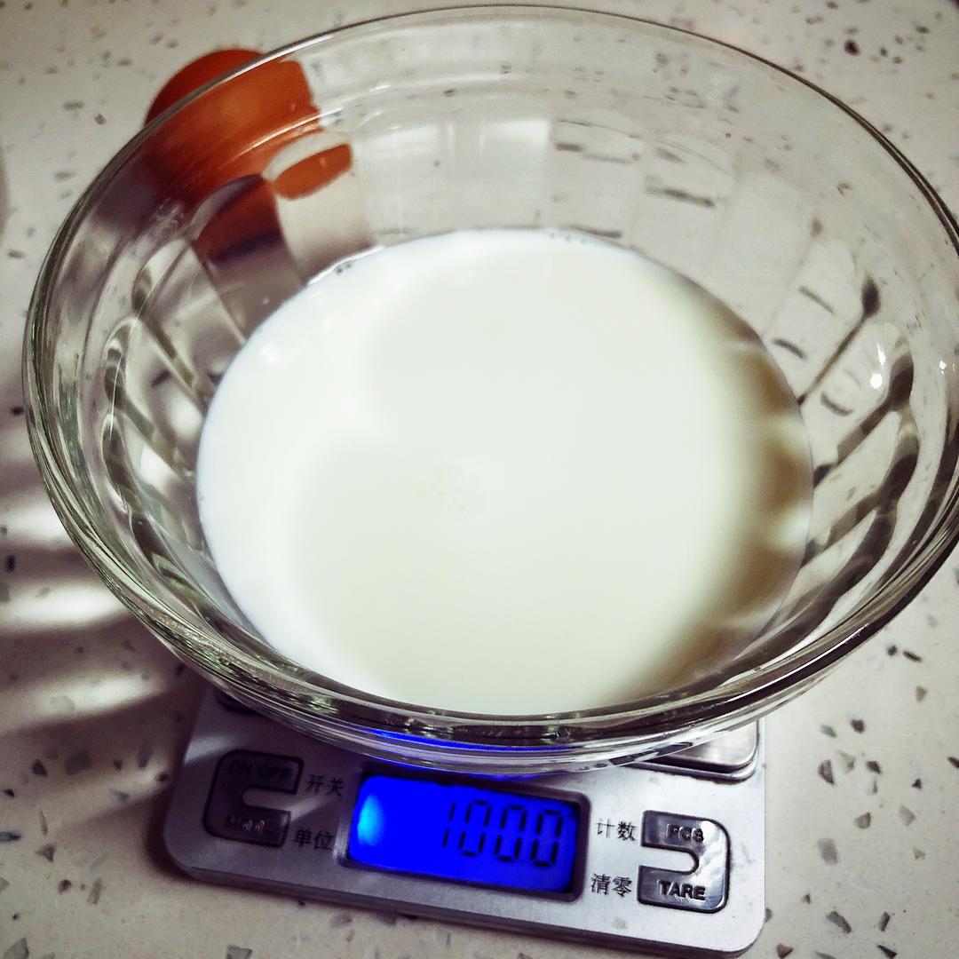 纯奶手撕吐司的做法 步骤1