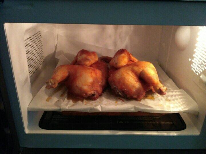 家庭版烤箱盐焗鸡