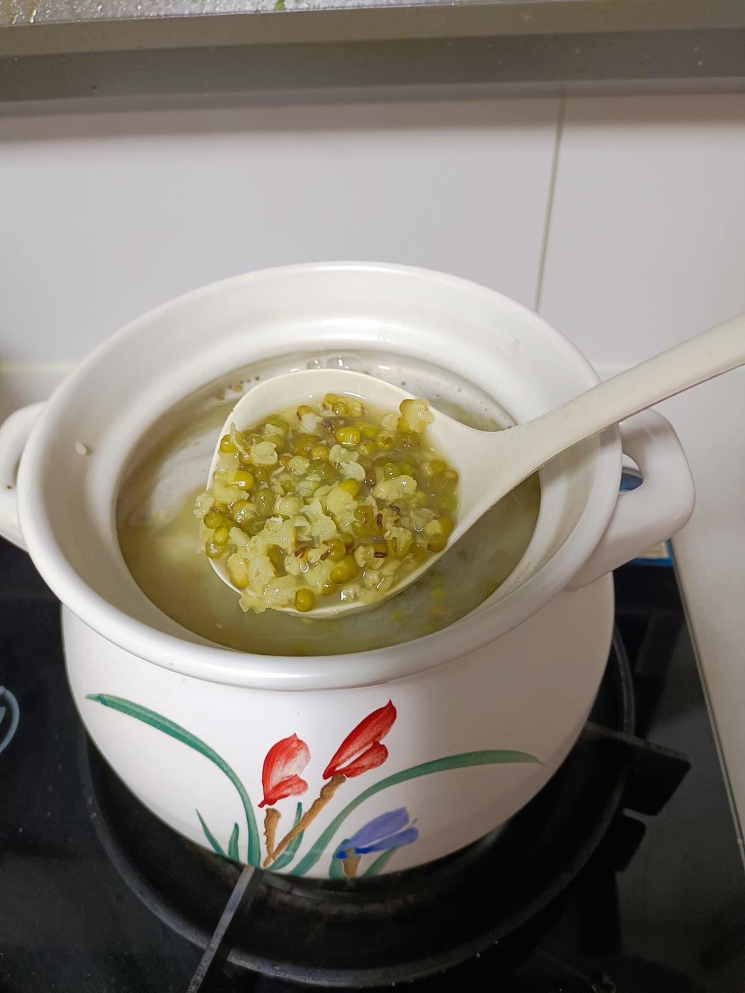 绿豆汤（粒粒开花，软糯流沙，超级省火🔥）