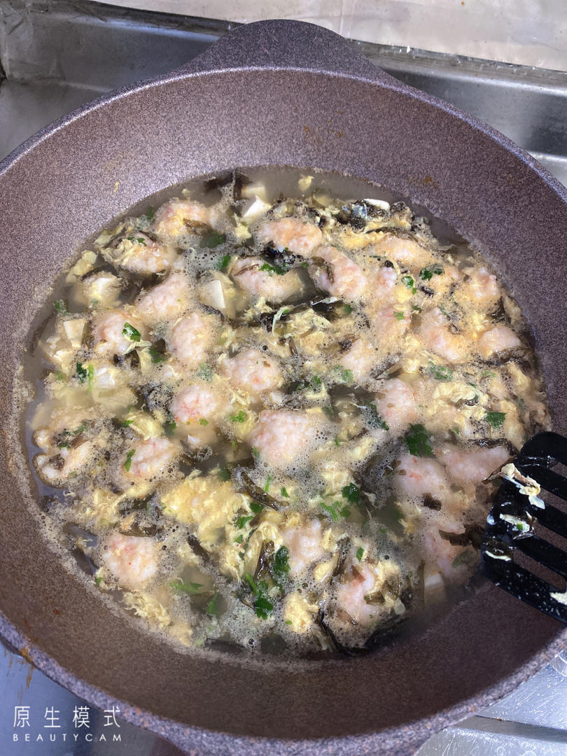 紫菜虾滑汤