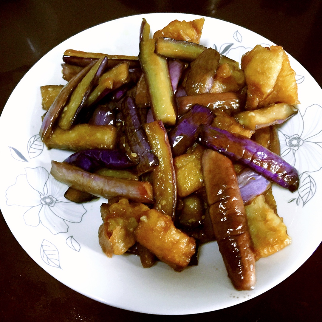 天然呆童鞋-1做的油条茄子