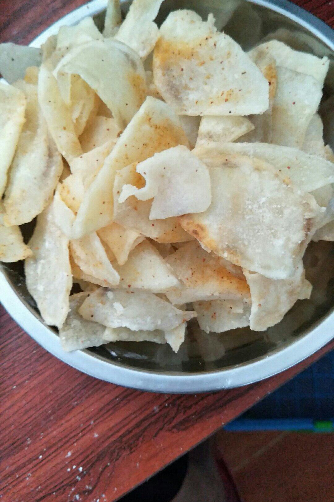 香脆美味炸薯片