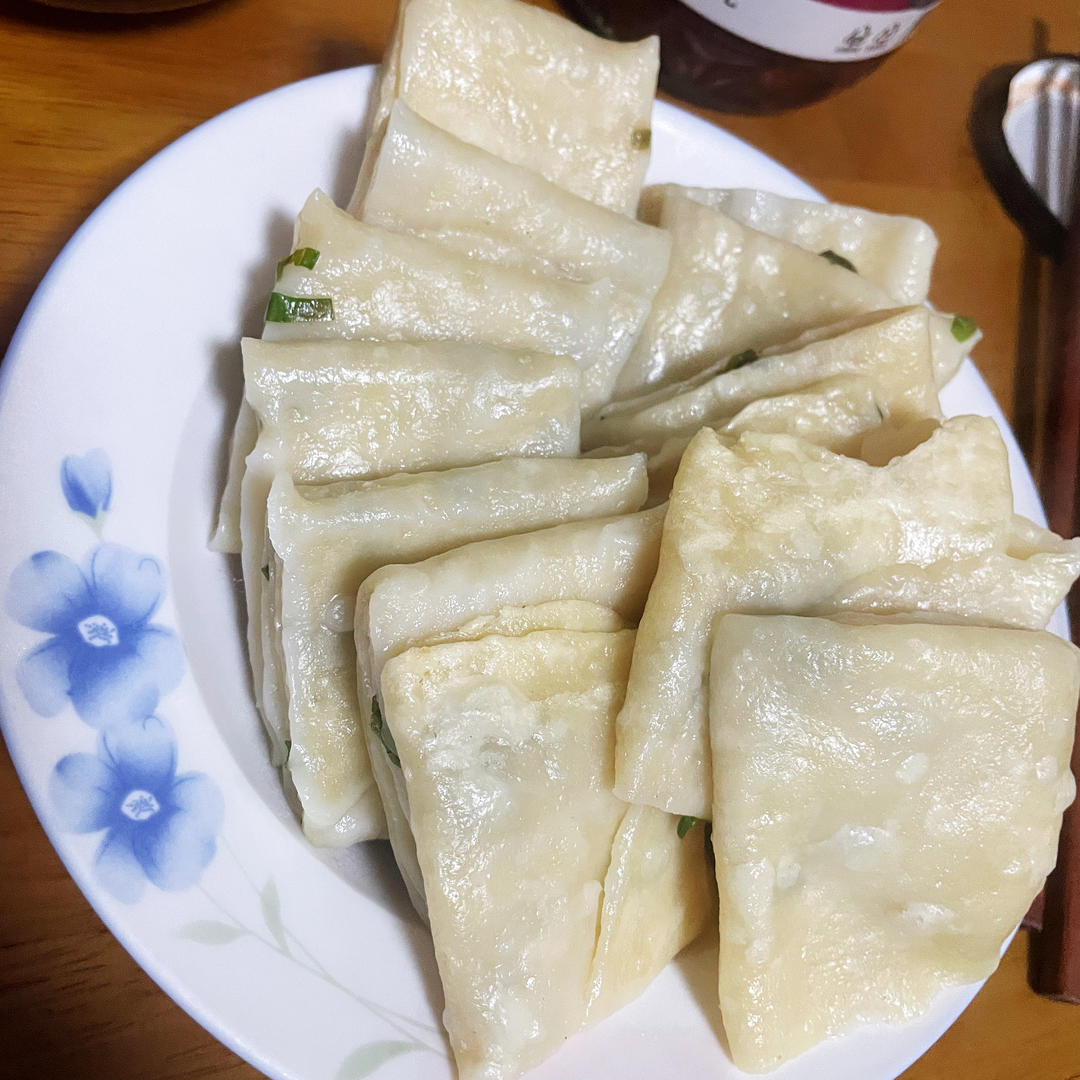 奶奶爱做的超级好吃的死面千层油饼