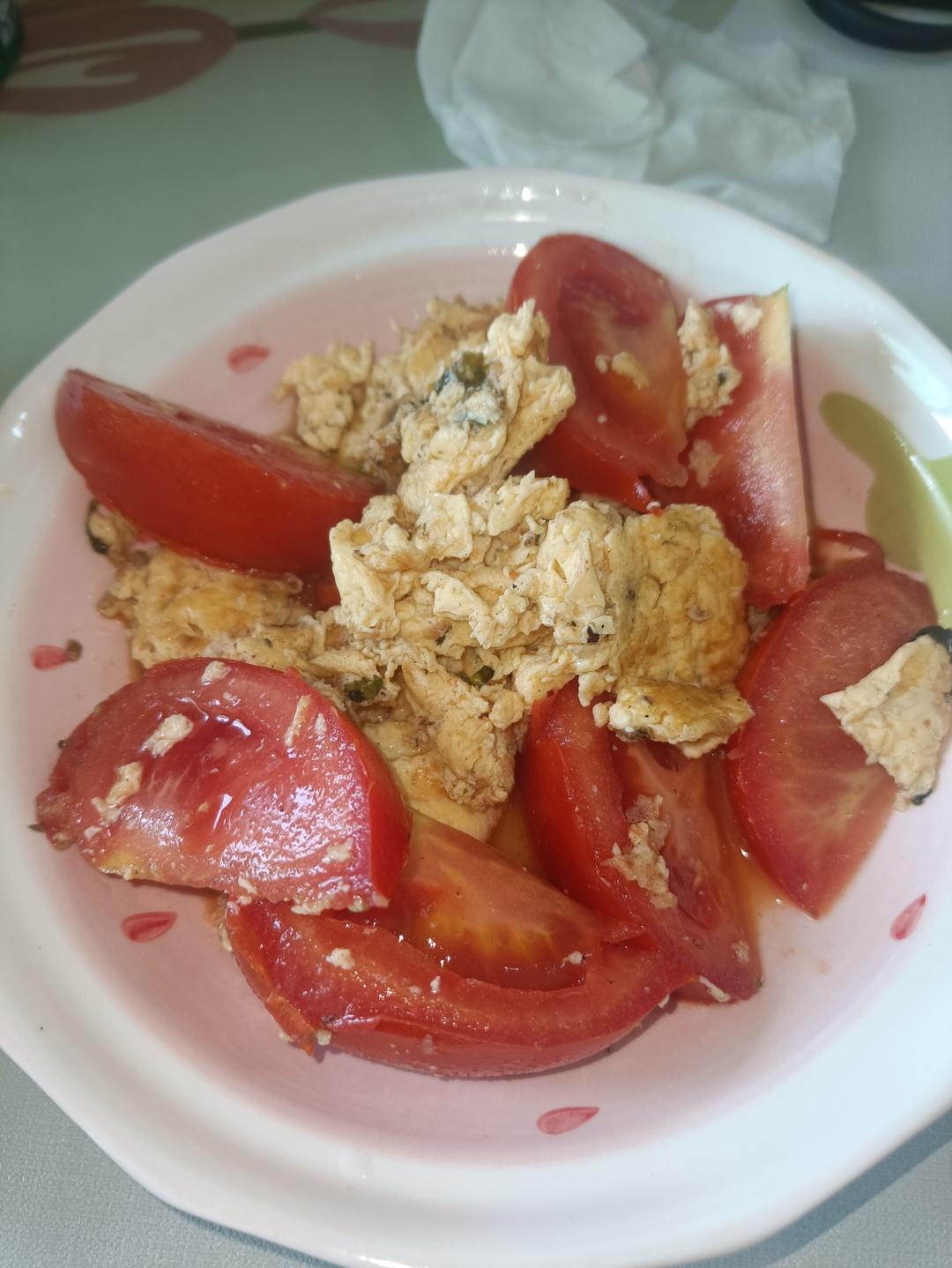 西红柿炒鸡蛋