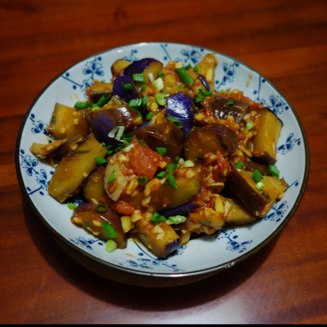 西红柿烧茄子