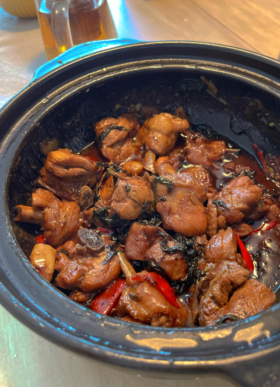 广式三杯鸡