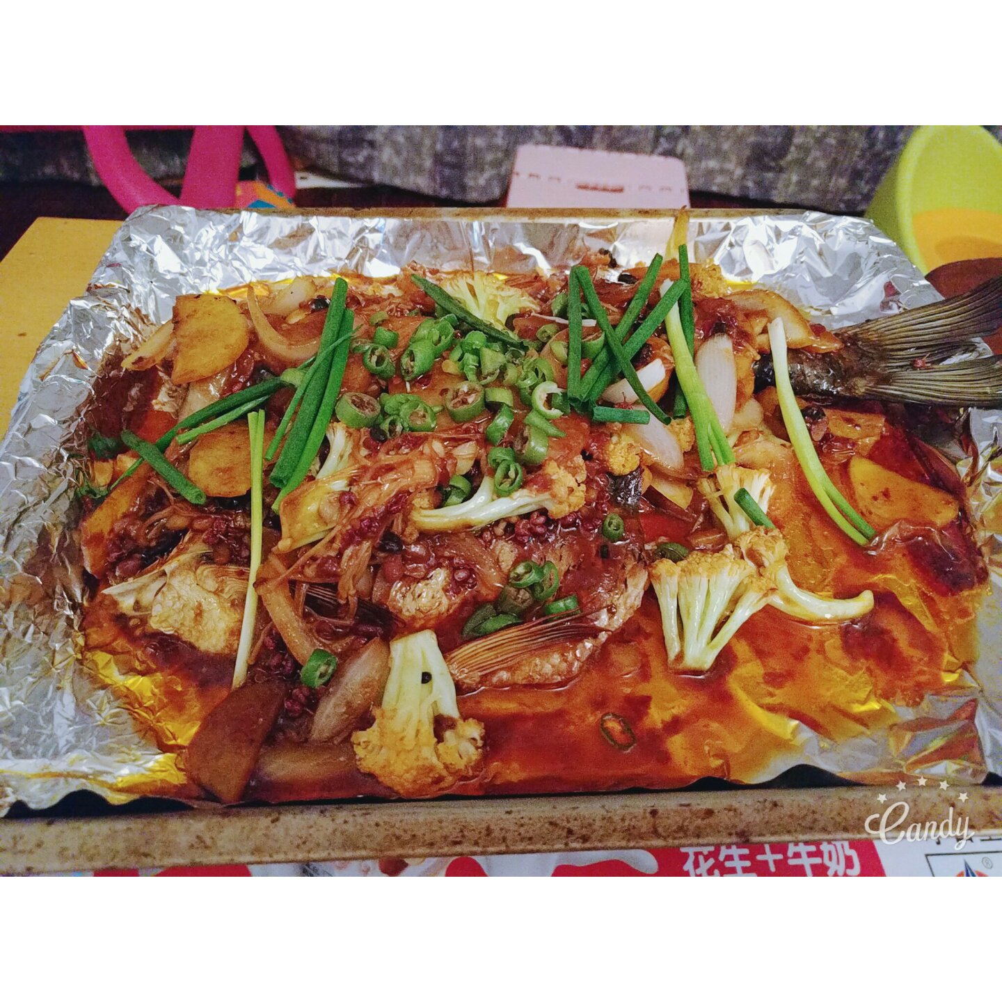 香辣烤鱼-烤箱版