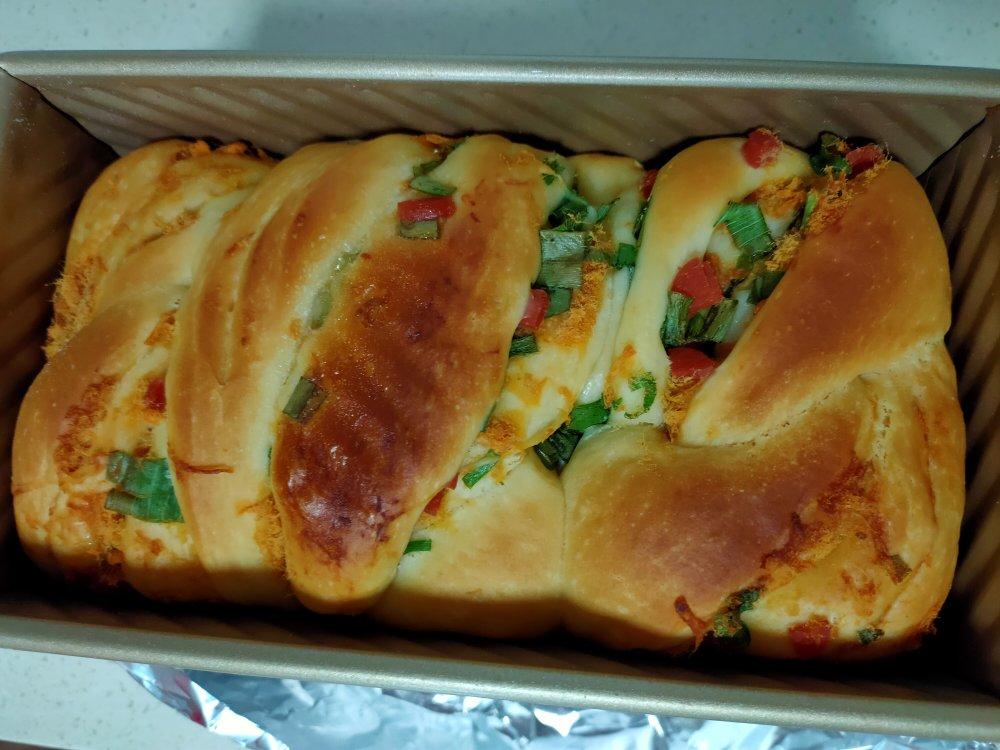 香葱肉松吐司🍞