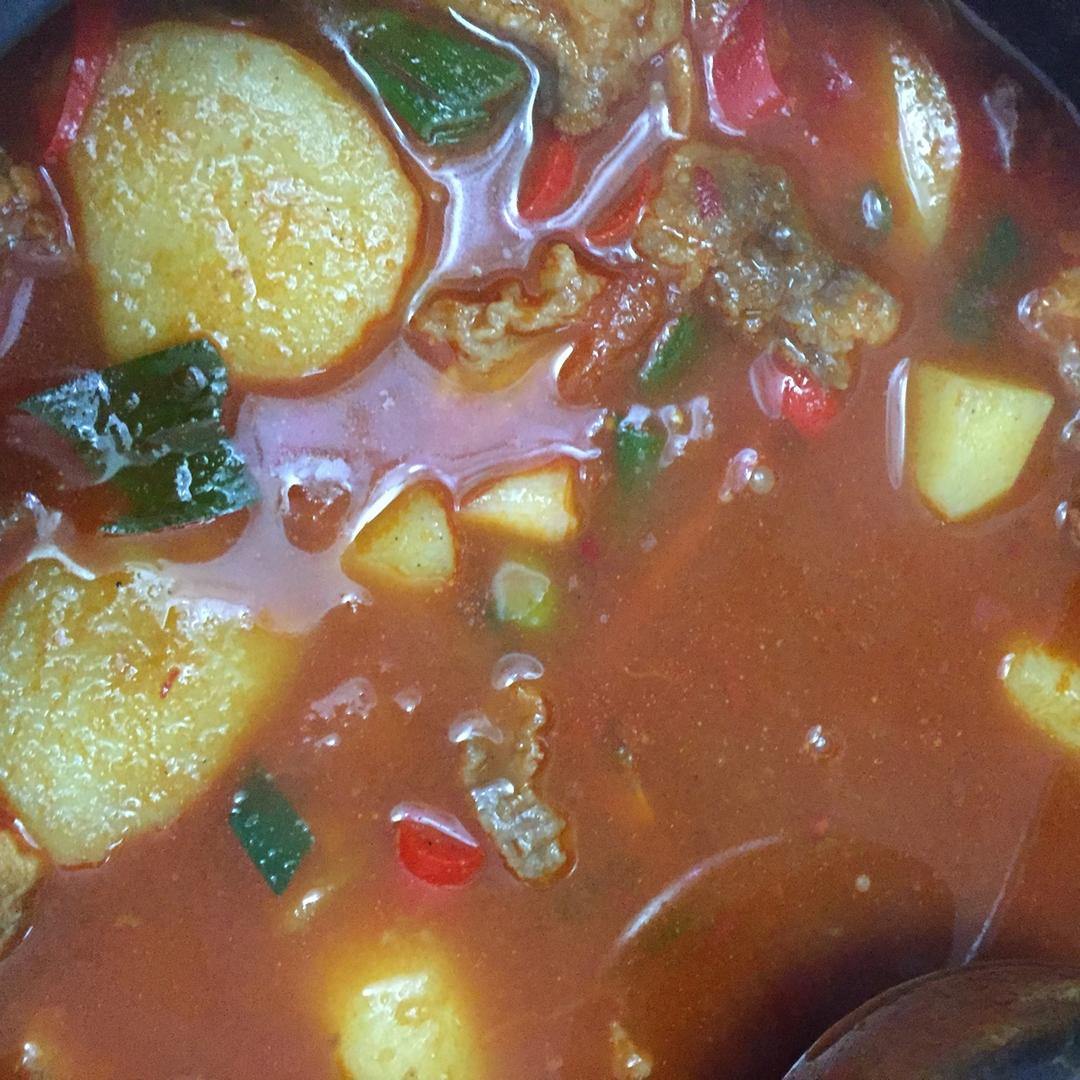 番茄牛腩(这样做牛肉不会老哦）