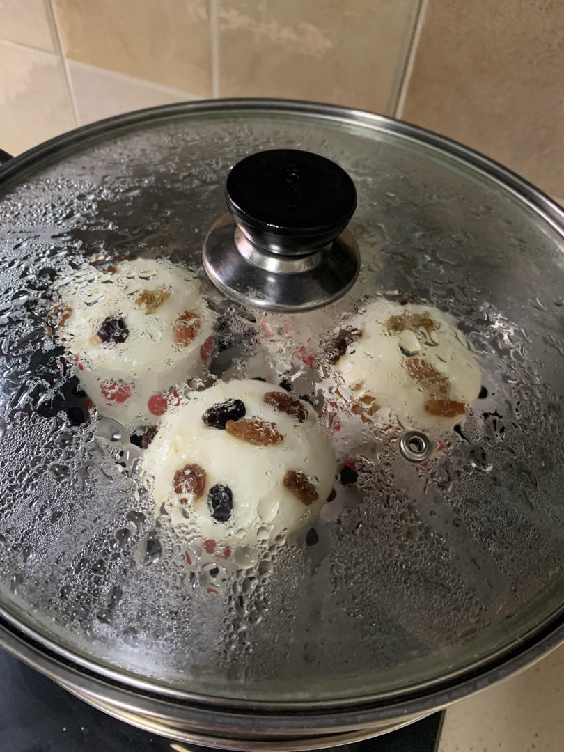 奶香大米发糕(不加泡打粉)