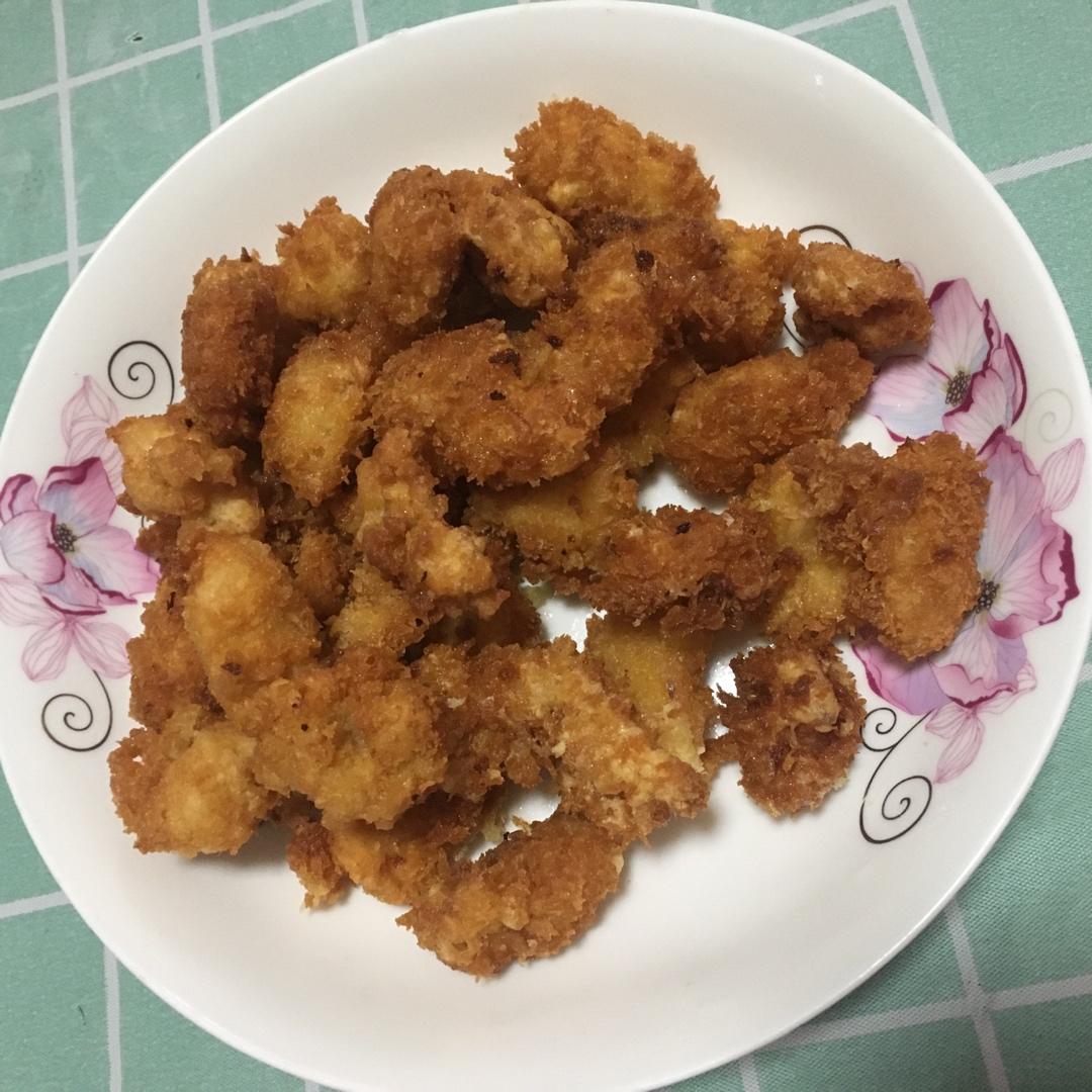 自制酥脆鸡米花