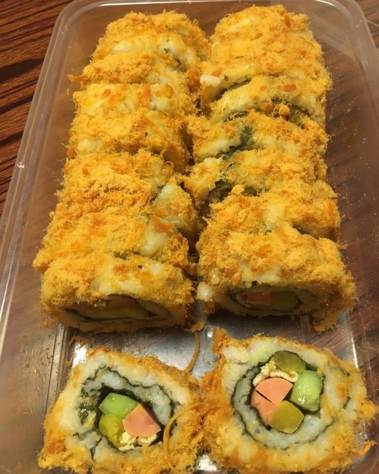 手机用户6669_zidk做的黄金肉松寿司