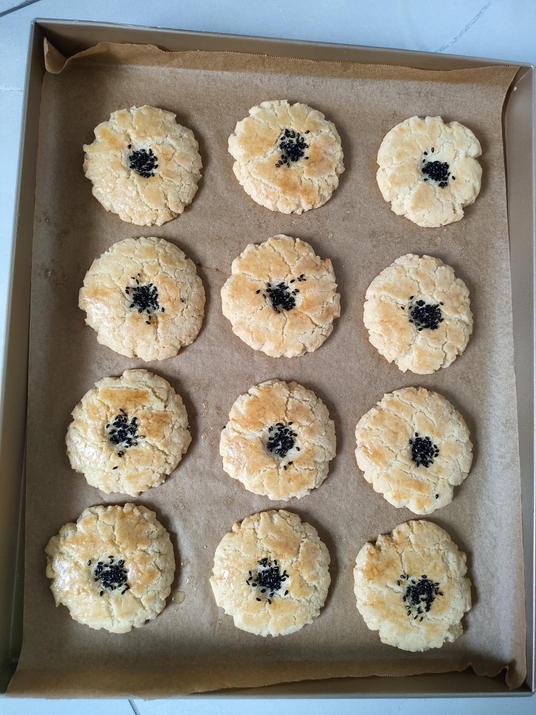 桃酥普通面粉～超简单零失败（老式）