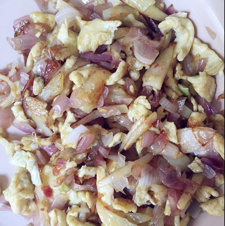 洋葱炒鸡蛋