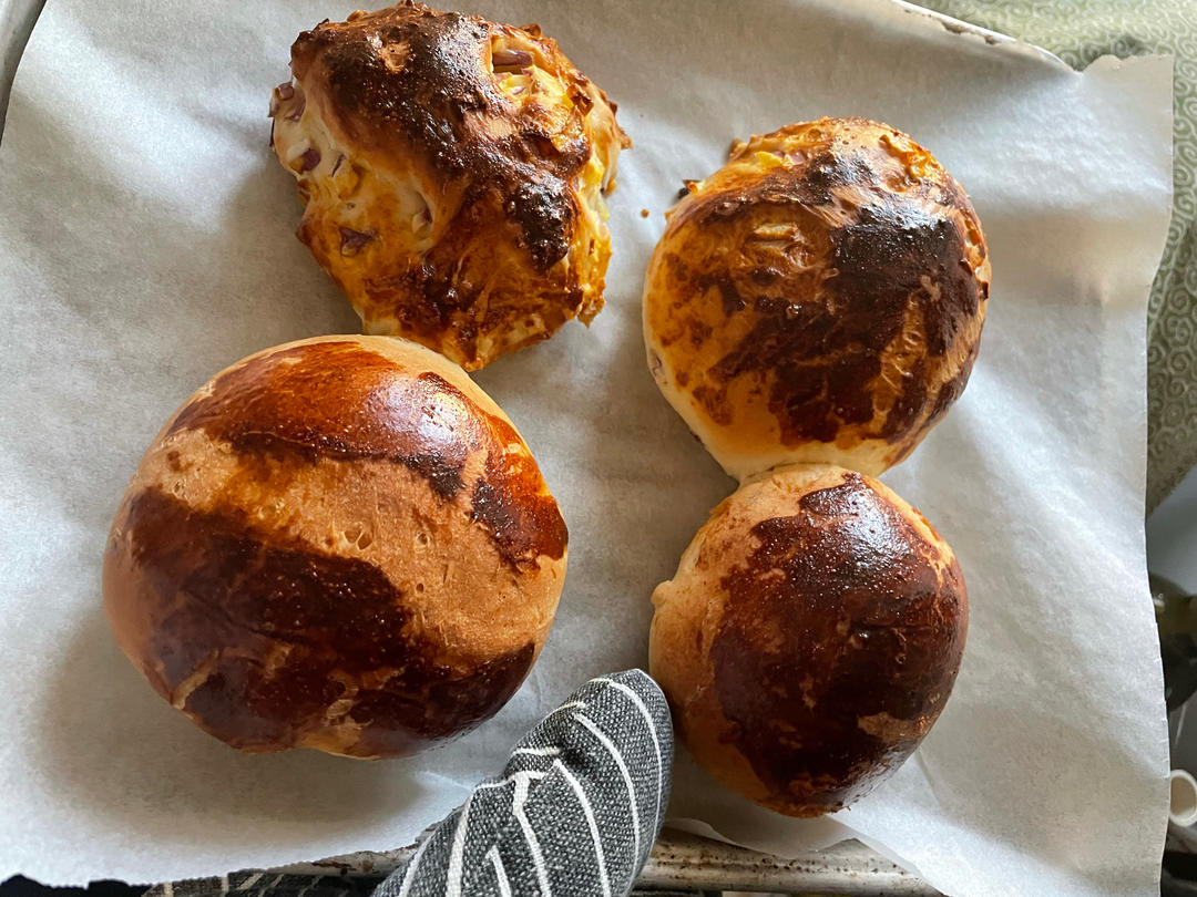 超好吃的肉松面包