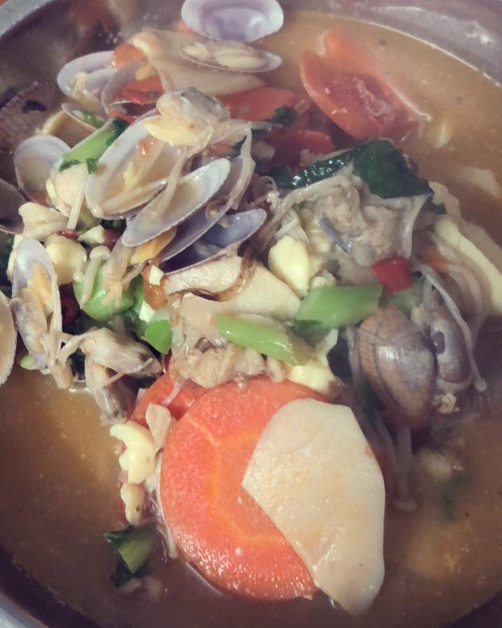 蛤蜊豆腐汤(减肥)