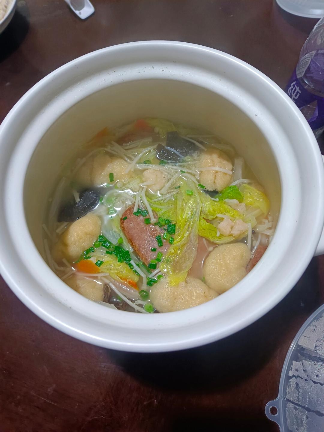 一锅鲜，白菜煲