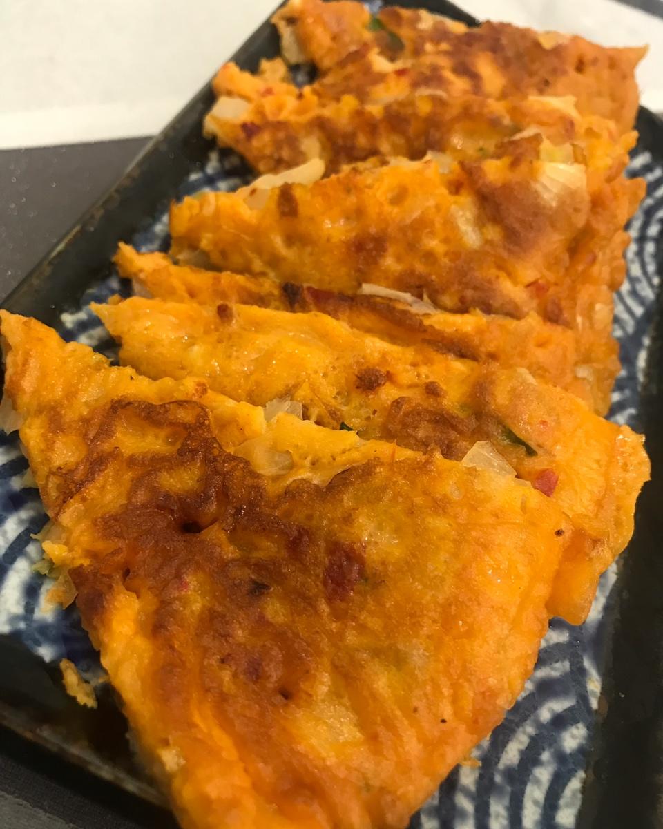 堂妈教你做泡菜饼