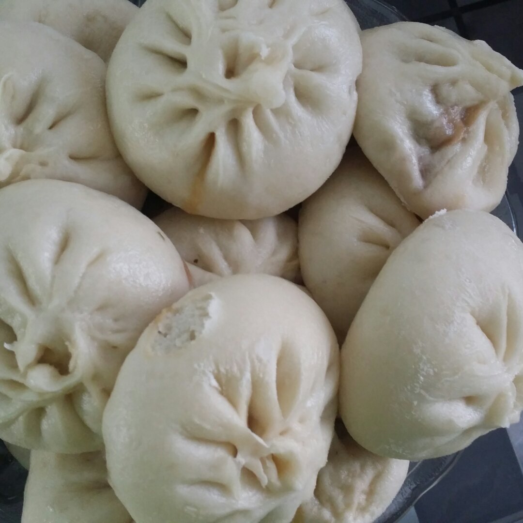 吨吨妈做的鲜肉包子