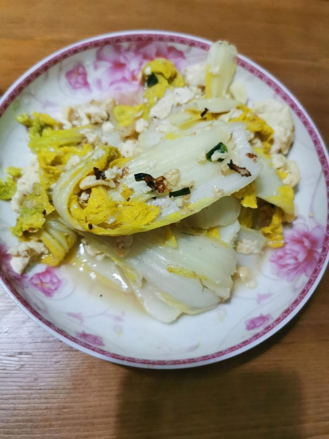 绝配的白菜豆腐