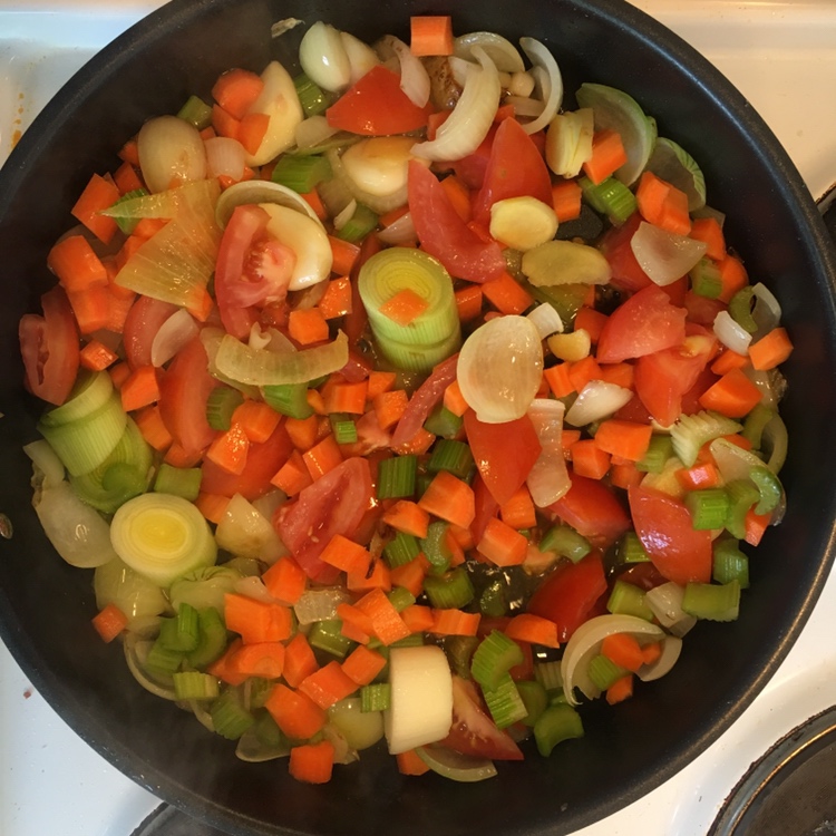 蔬菜高汤版鸡汤的做法 步骤5