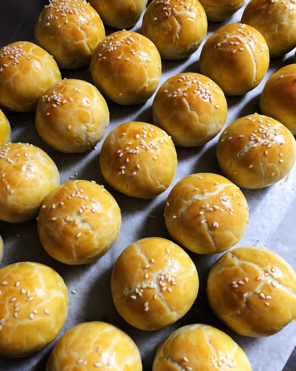 不用揉出膜、不用醒面就能酥掉渣的中式酥皮点心