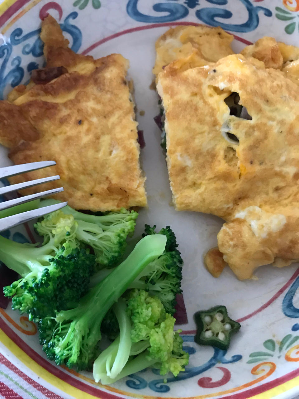 西式早餐煎蛋卷Omelette欧姆蛋