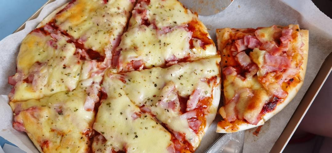 培根火腿披萨